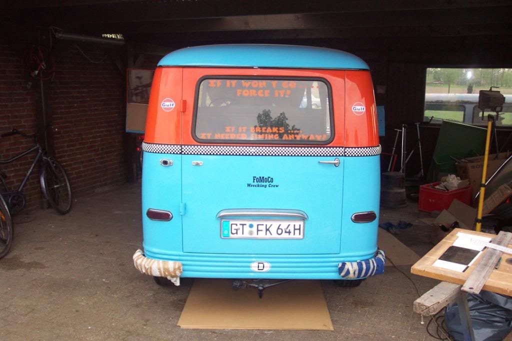Anyway my mate Thorsten had been after one for his Taunus Transit for years
