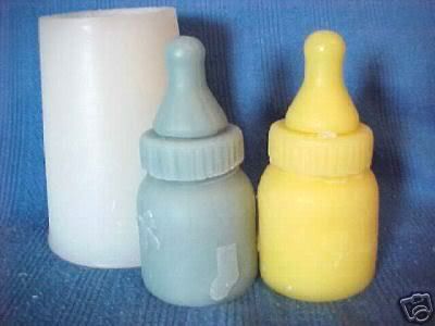 Cheap Baby Bottles  Baby Shower on Baby Bottle Candle 1 Cavity Silicone Mold  1125   Ebay