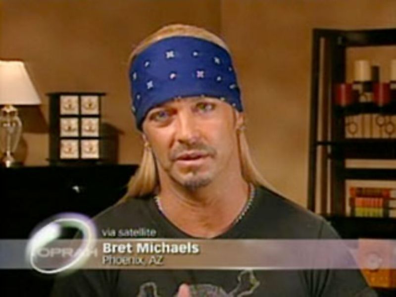 BRET MICHAELS On The Oprah Winfrey Show (Video Available)