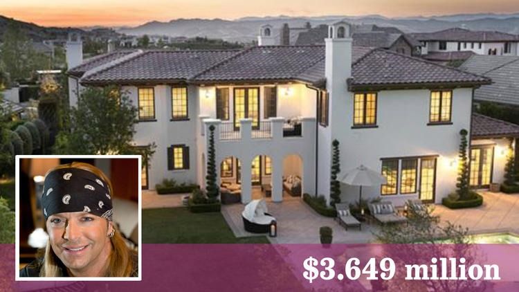 BRET MICHAELS to sell Los Angeles area home for $3.6M
