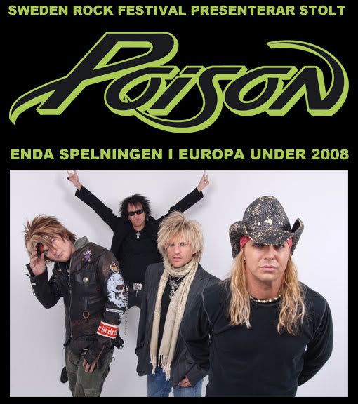 POISON Confirmed For SWEDEN ROCK FESTIVAL