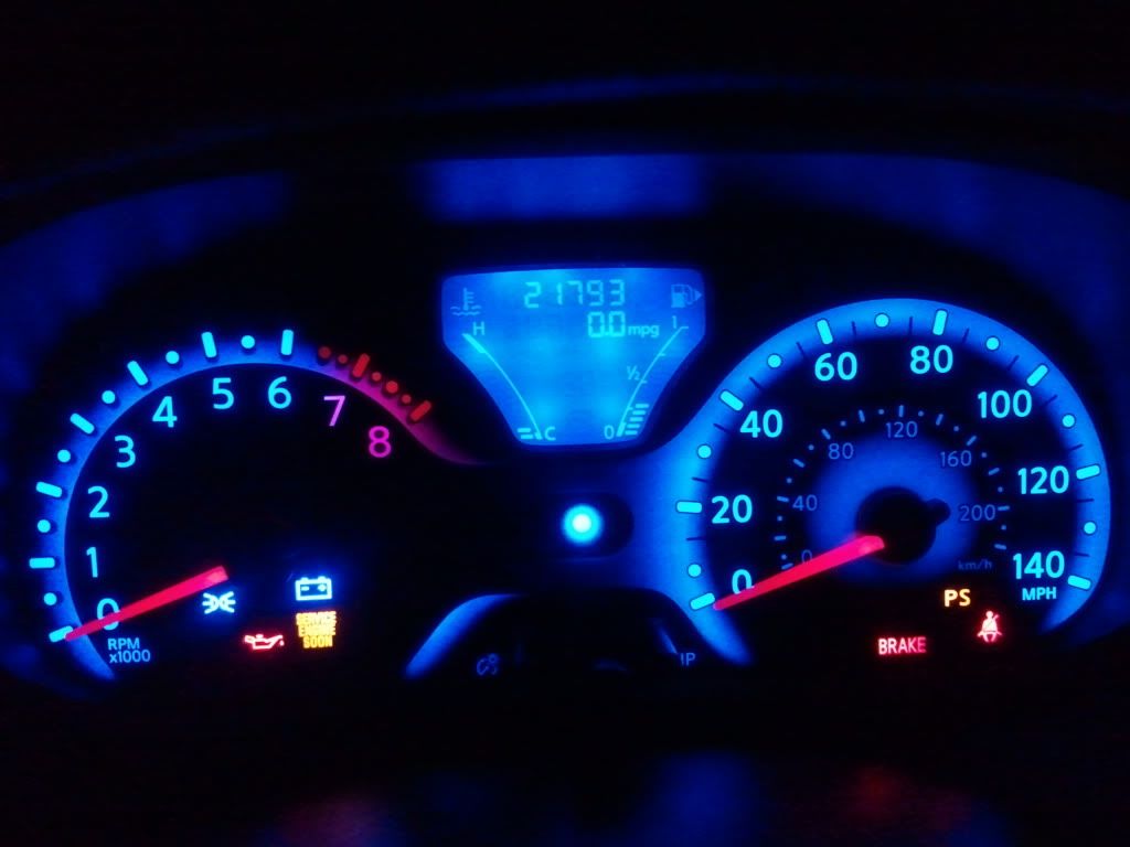 Gauge LED swap | Nissan Cube Life - Nissan Cube Car Forums