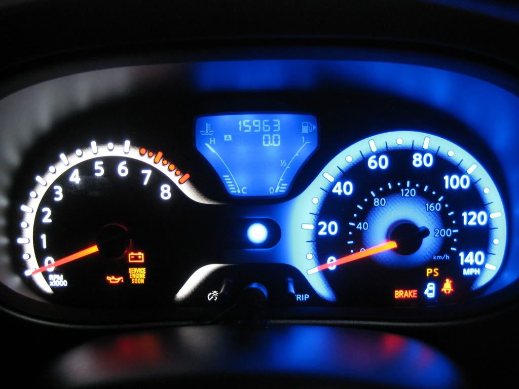 Gauge LED swap | Nissan Cube Life - Nissan Cube Car Forums