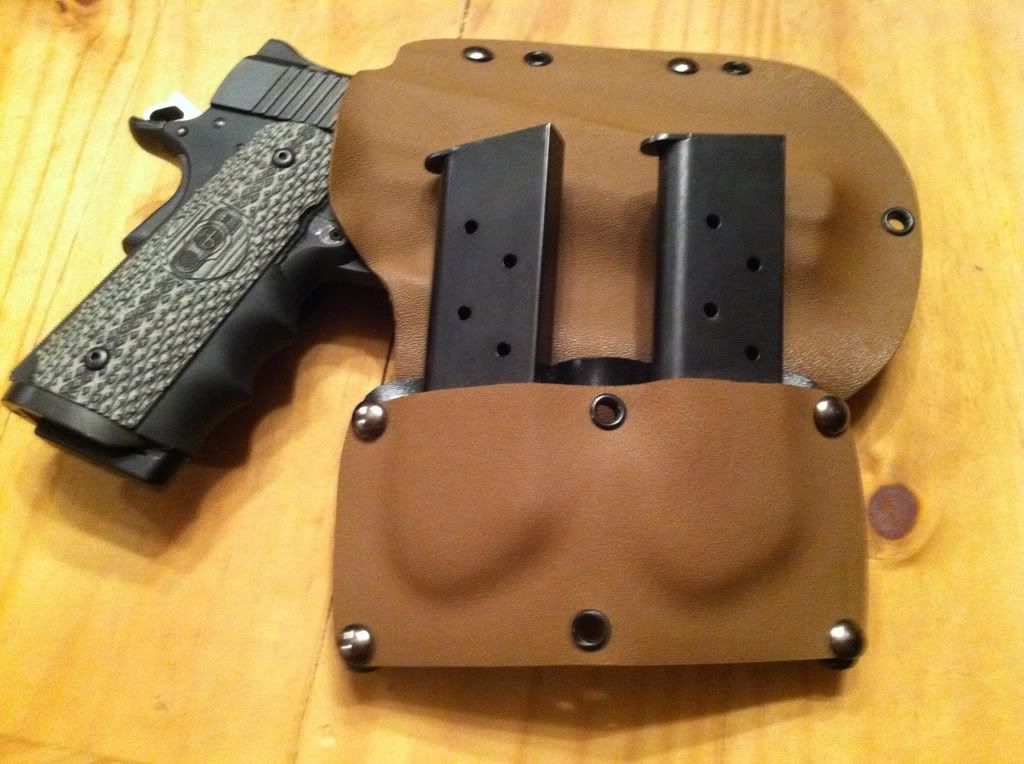Holster making with Kydex