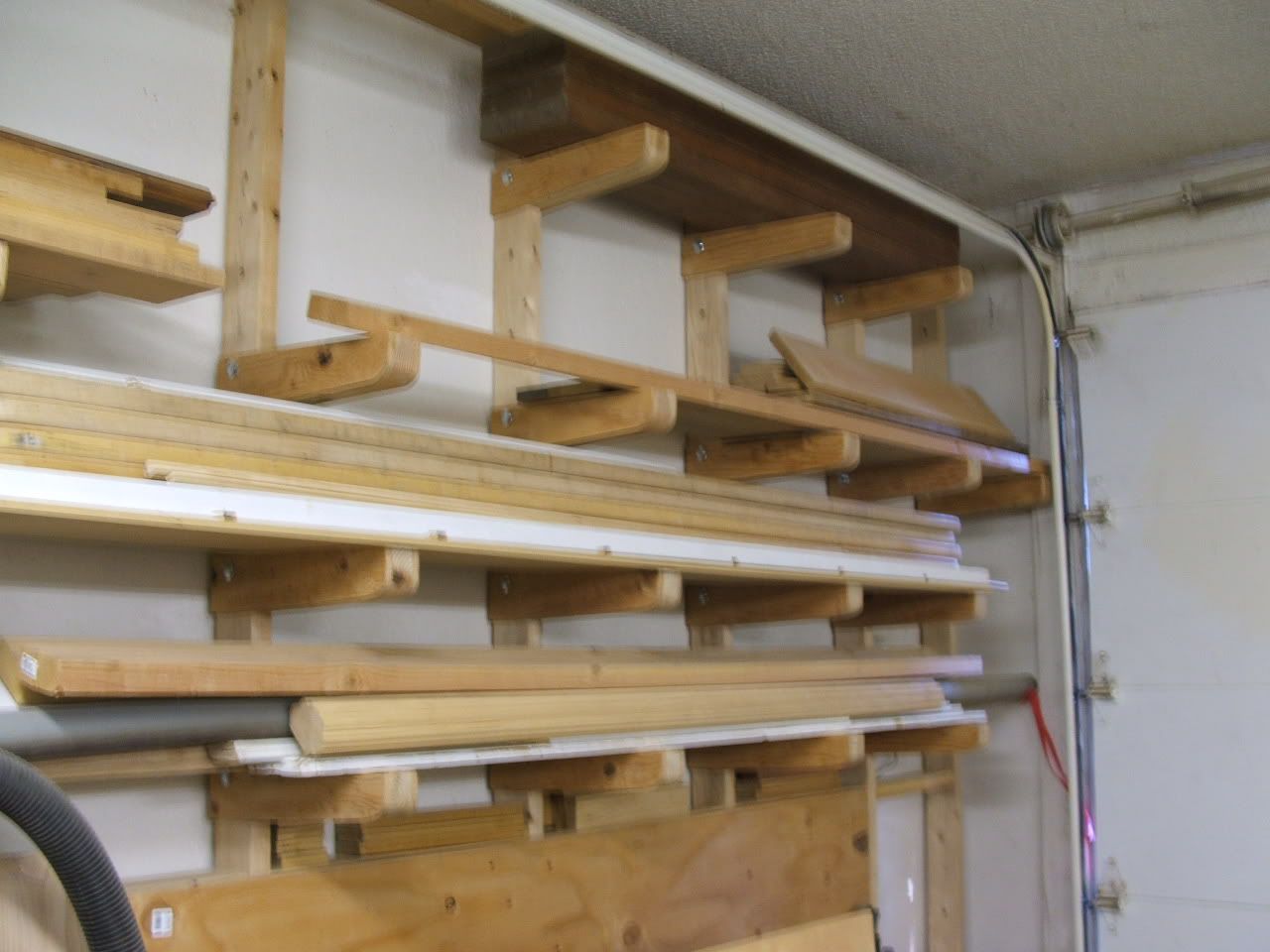 Plywood Lumber Storage Rack