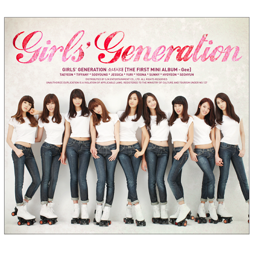 소녀시대 (So Nyeo Shi Dae / Girl's Generation) – The First Mini Album – Gee