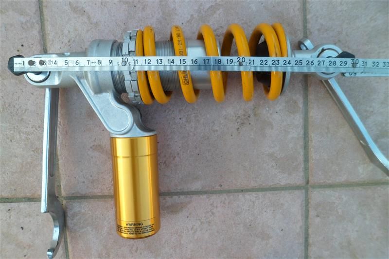 Molla Pistone Ammortizzatore a Gas ANTERIORE 72,2 Cm 280 Newton
