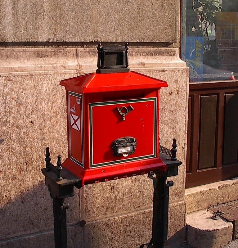 funny letter boxes. Letter Box in Budapest.