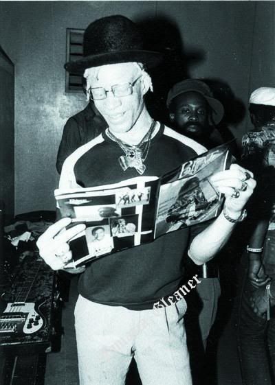 Yellowman born Winston Foster in Negril Jamaica in 1959 is a Jamaican