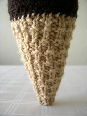 knit sugar cone