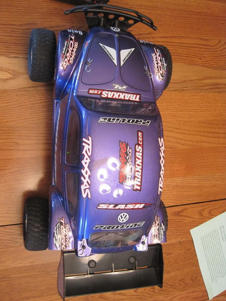 traxxas slash bug body