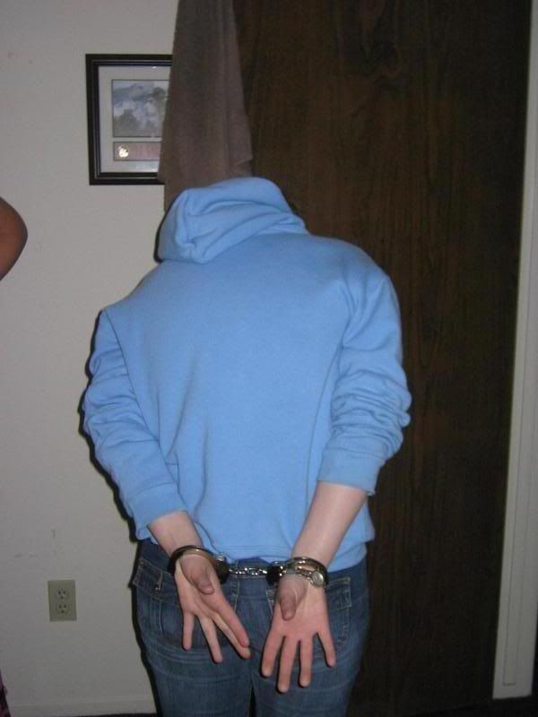 handcuffed women Image