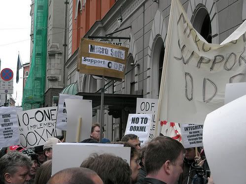Oslo demonstrators