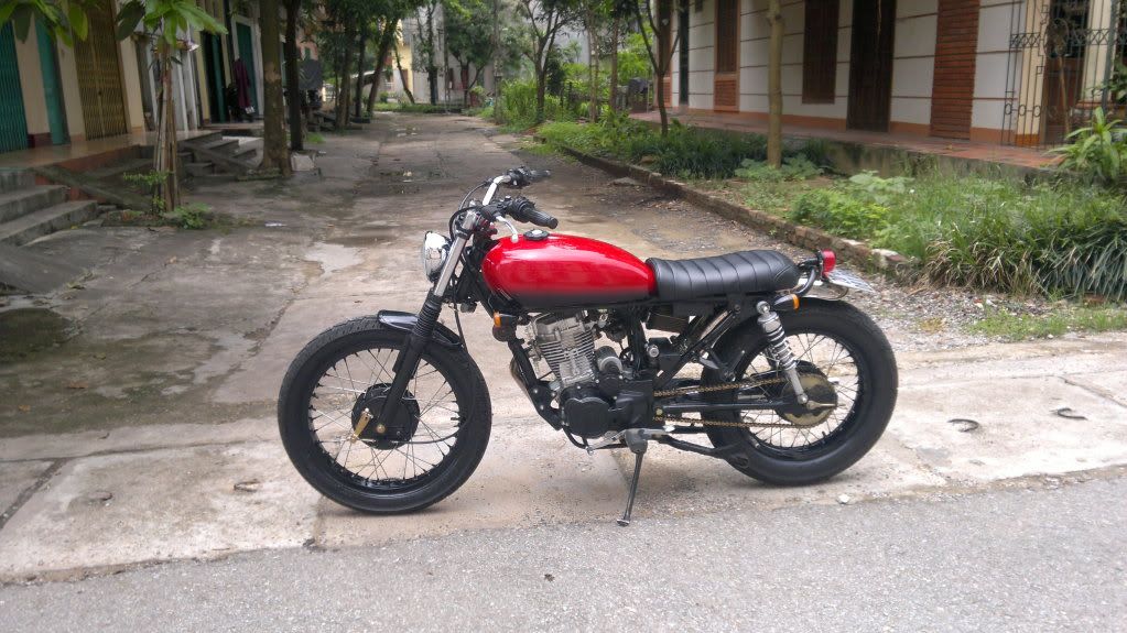 Xe+SYM+Wolf+125 vi dụ về wolf độ cafe racer wolf độ tracker
