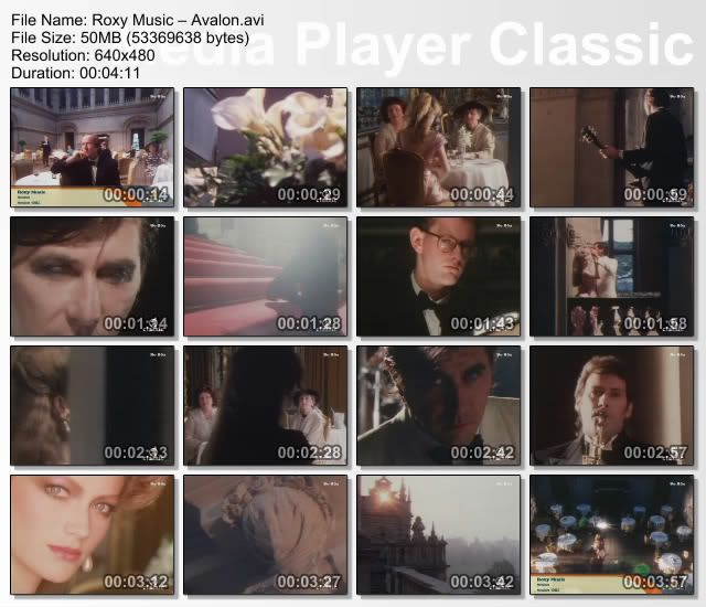 roxy music avalon pose