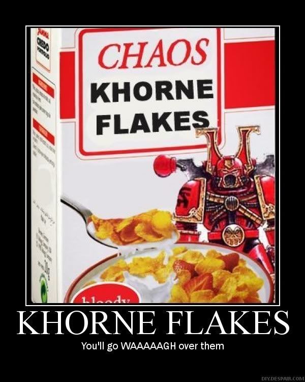 chaos khorne flakes