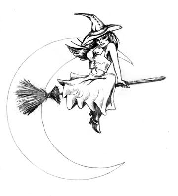 Witch and Moon
