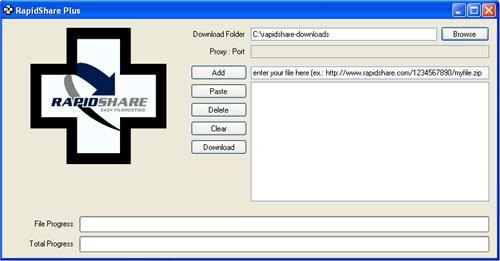 free rapidshare download manager