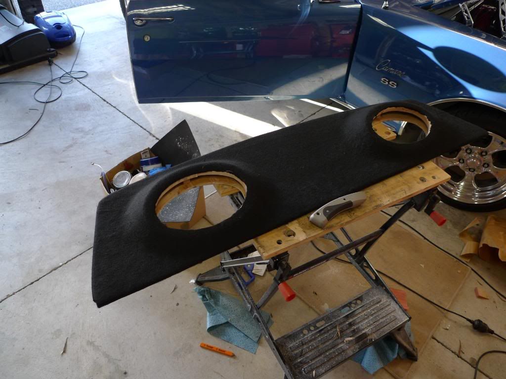 Making a new Rear Parcel shelf with plenty of pics Team Camaro Tech