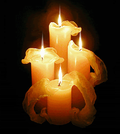 animated candle photo: CANDLE candle.gif