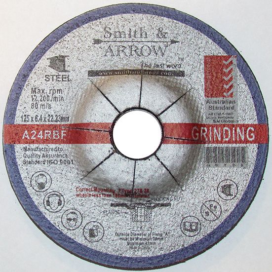 125mm GRINDING DISCS 5" WHEELS METAL STEEL ANGLE GRINDER CUTTING