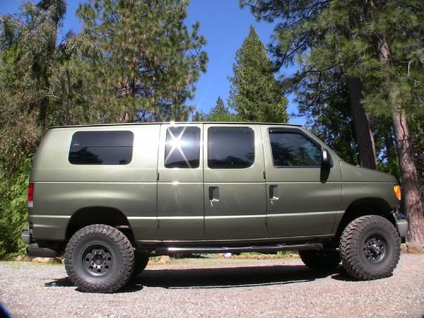 Ford e350 4x4 conversion kit #5