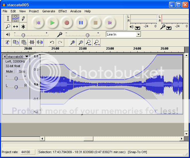Free sound editor and recorder - audacity