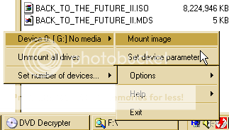 Mount Ripped ISO file