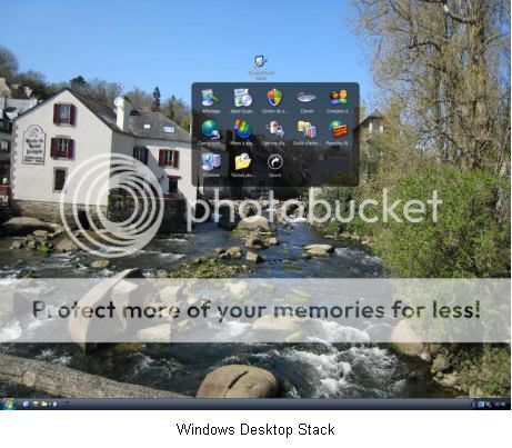 Windows desktop stack