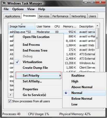 Vista Cpu Usage High Nothing Running