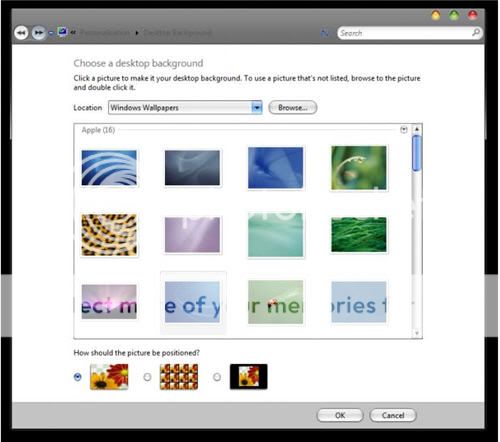Mac OS X theme for vista