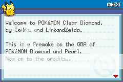 Pokemon Clear Diamond